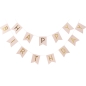 Preview: Bunting - Happy Birthday - Pink/Gold